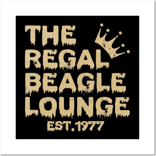 The regal Beagle lounge Posters and Art